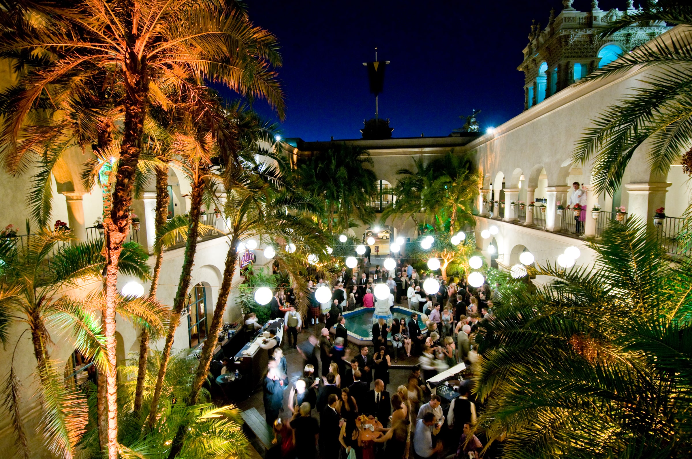 Fountain Courtyard at The Prado at Balboa Park