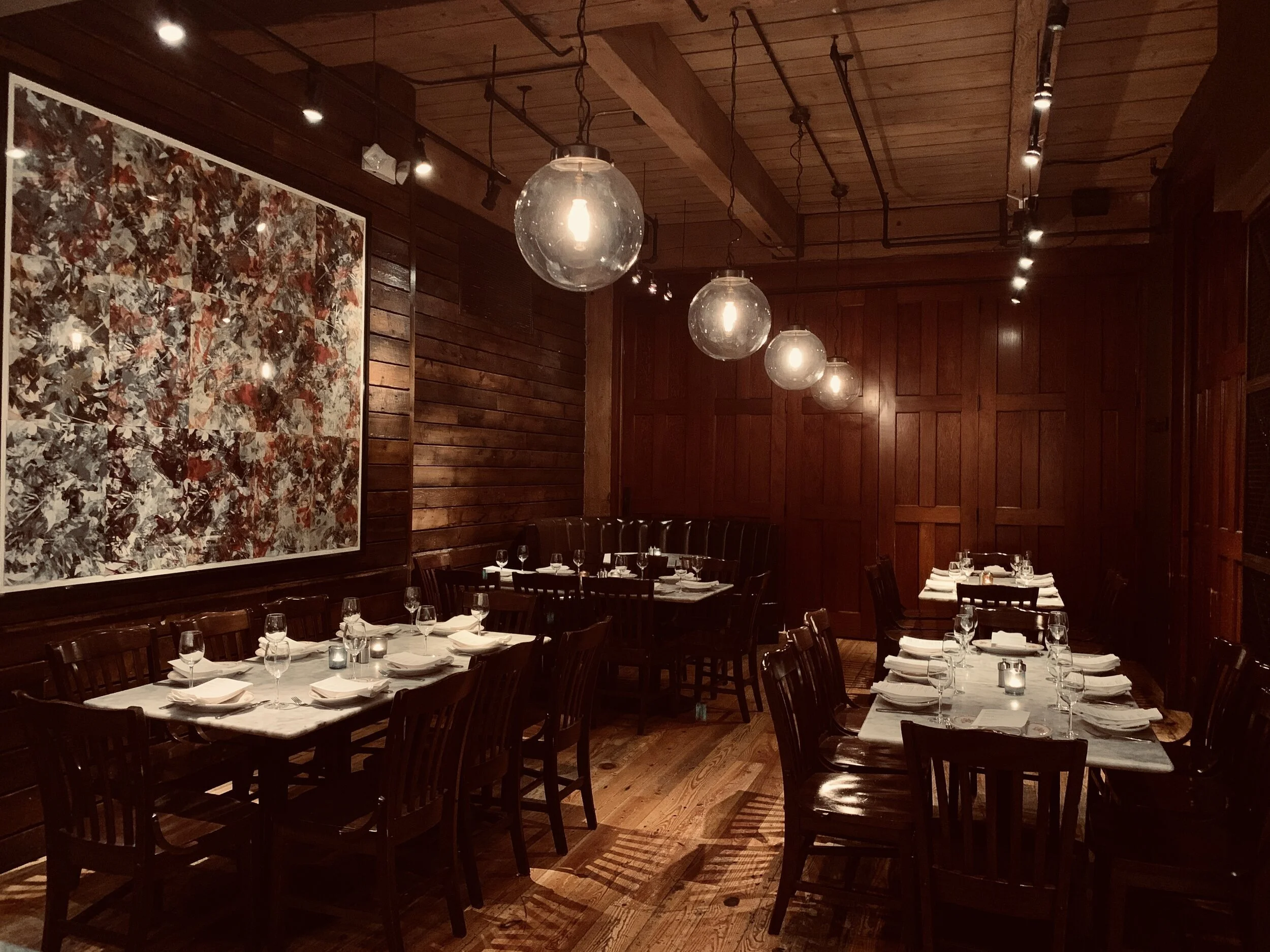 Bar La Grassa private dining 2