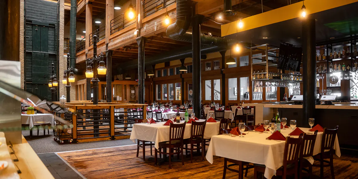 Private dining space at Ph&ecirc Coffee Lowertown at Bullvino's Churrascaria St. Paul