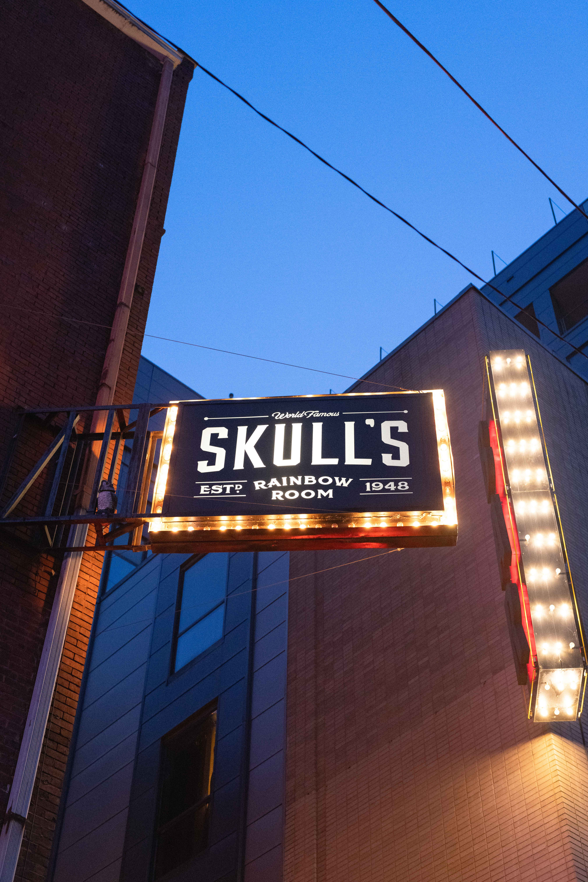 Semi-private event at Skull's Rainbow Room