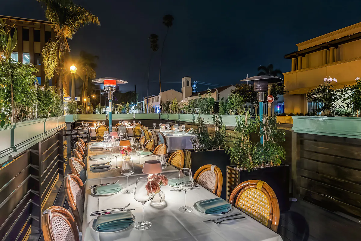 Outdoor Deck at Marisi