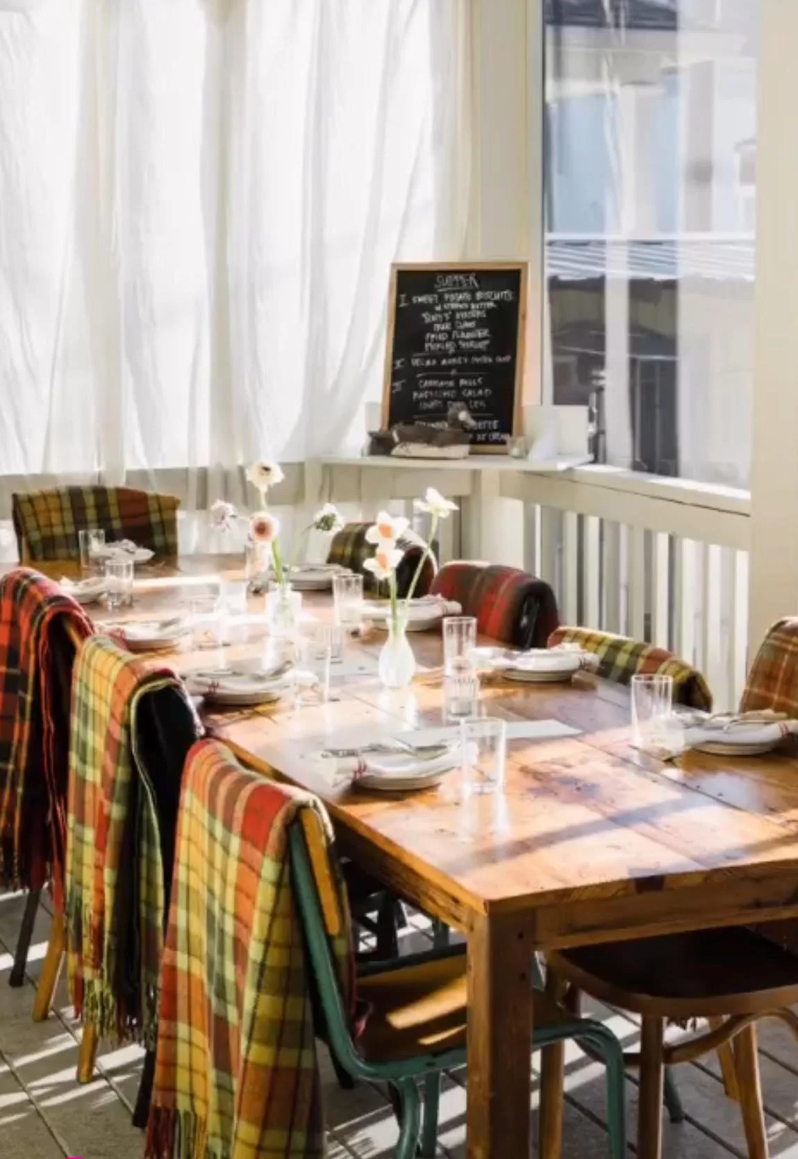 Screened-in Porch at Mosquito Supper Club
