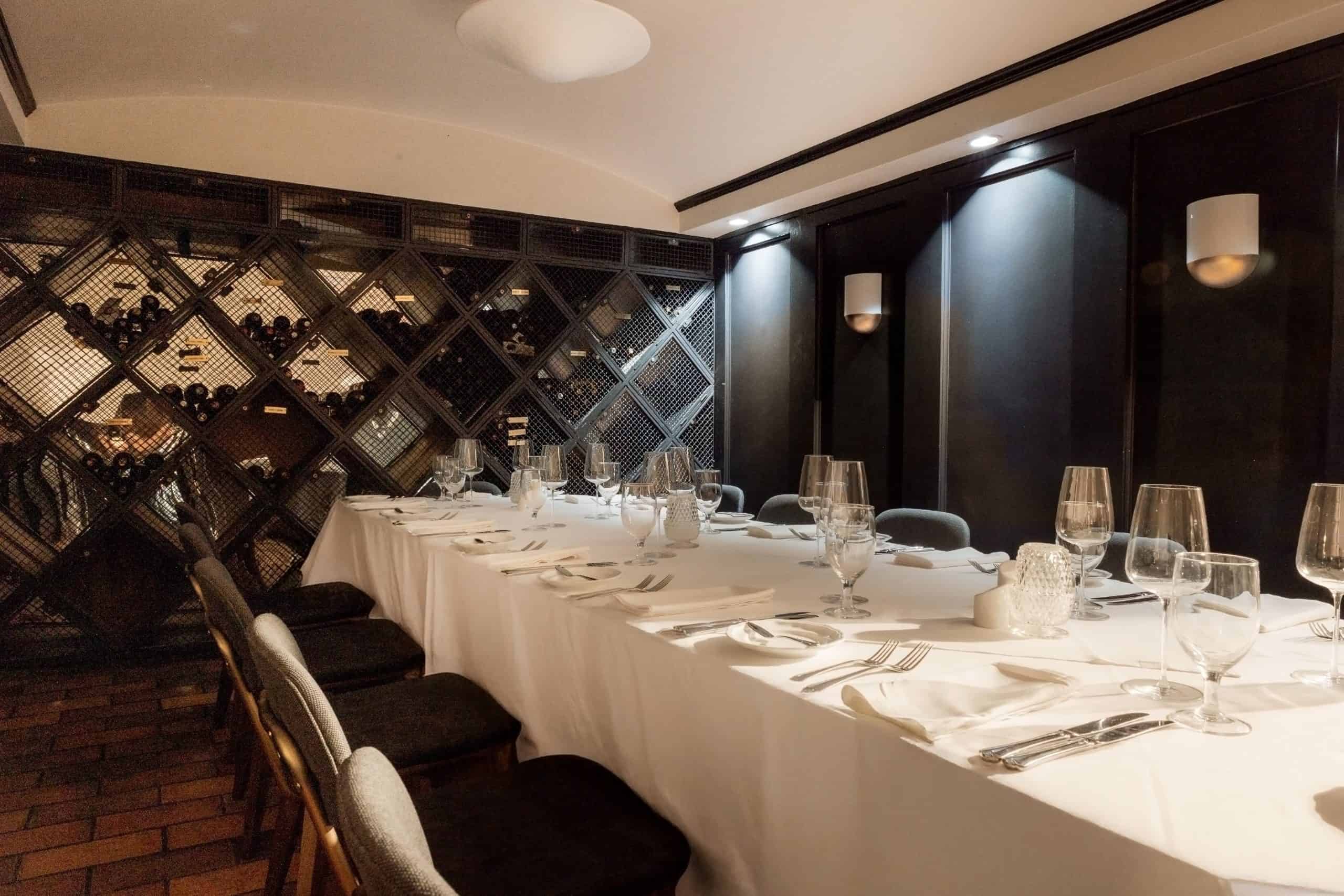 Wine Cellar at Rib Room