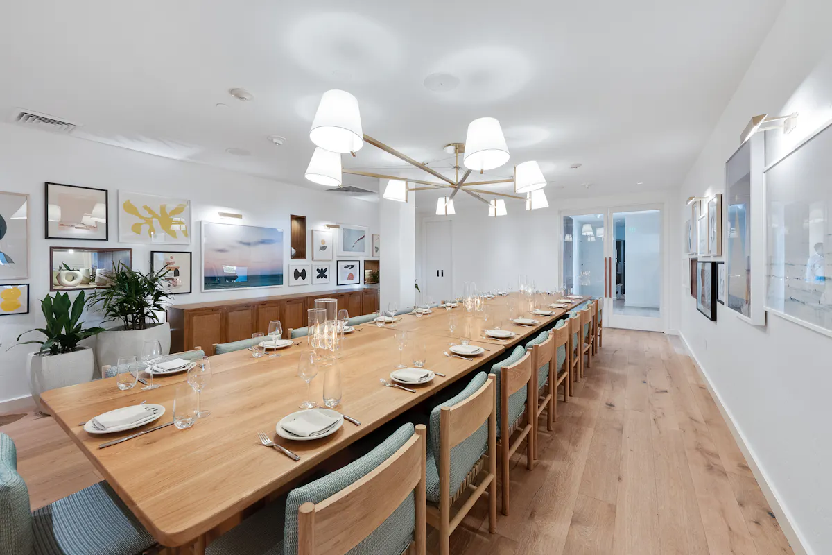 Private Dining Room at Serea Coastal Cuisine