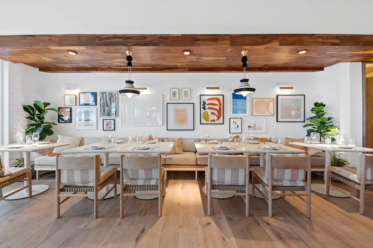 Semi Private Dining Room at Serea Coastal Cuisine