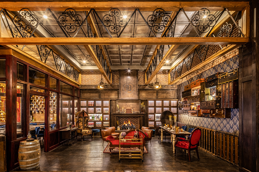 Irvine – Whiskey Room & Library at Bosscat Kitchen & Libations