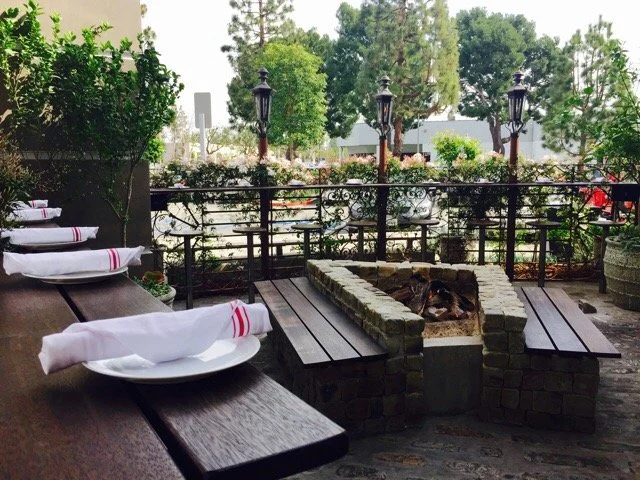 the social patio at Arc Food & Libations