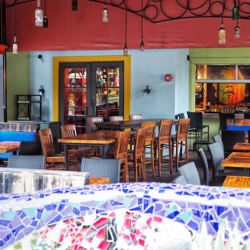 Picasso’s Patio at Café Tu Tu Tango