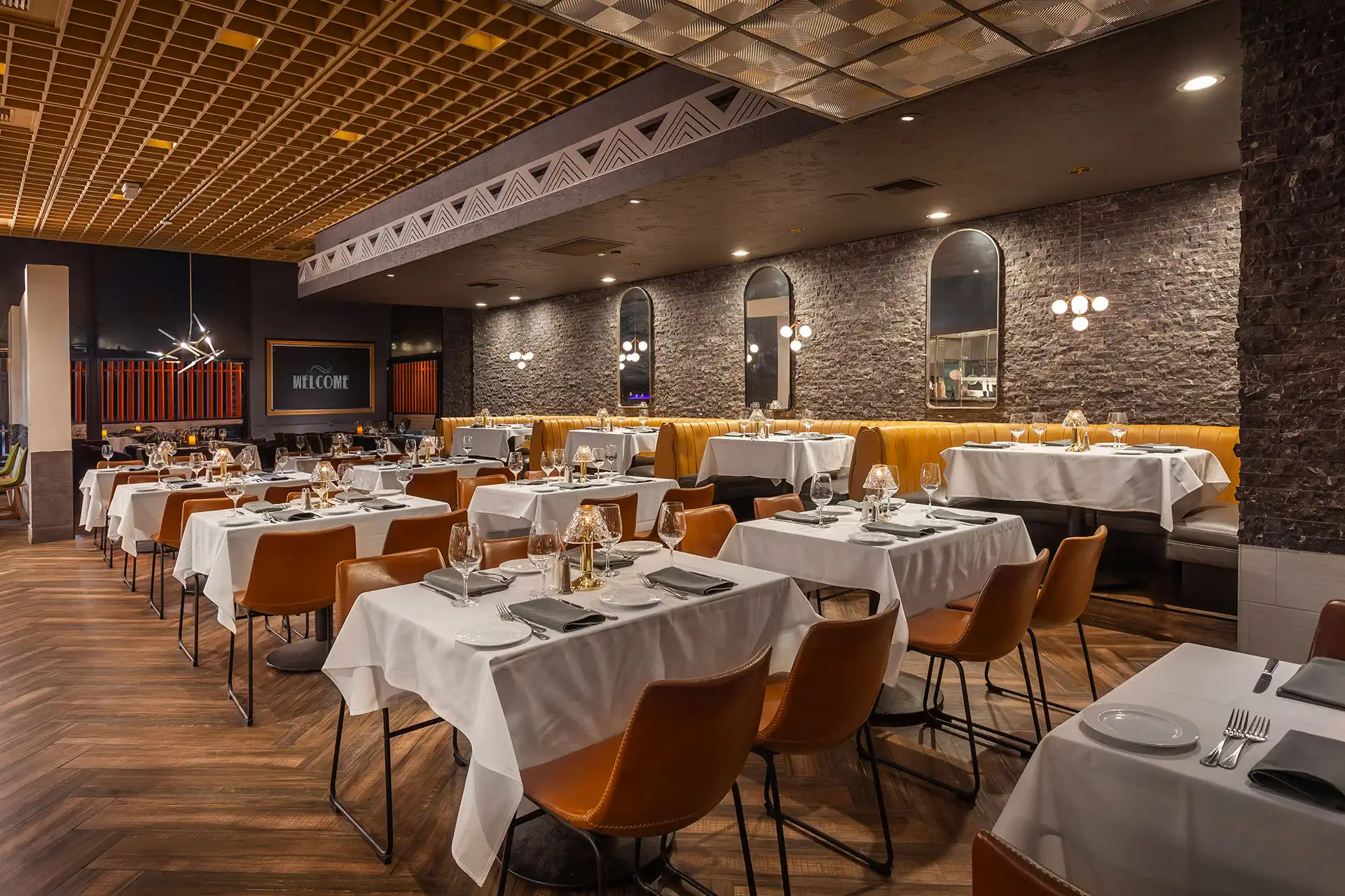 Main Dining Room at Kaiser Grille Chophouse