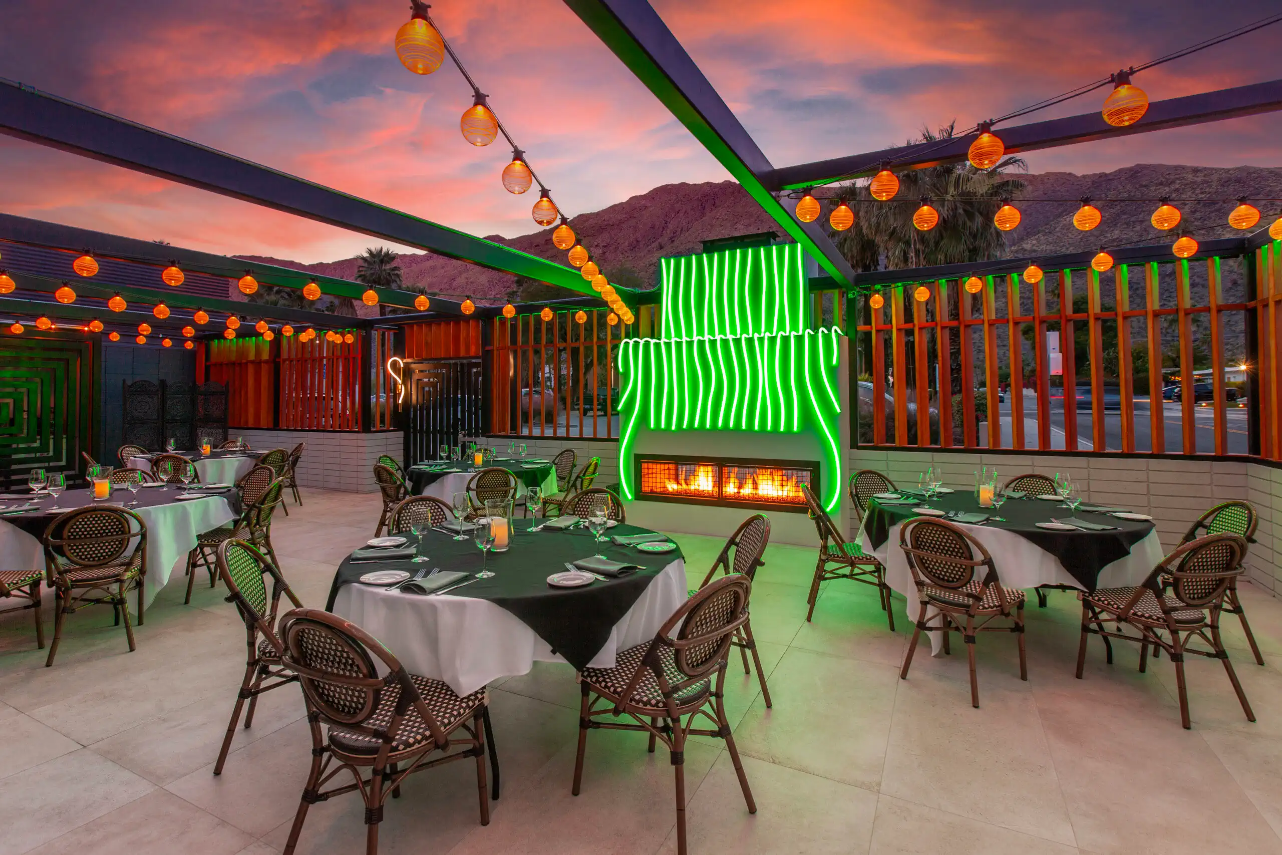 South Patio at Kaiser Grille Chophouse