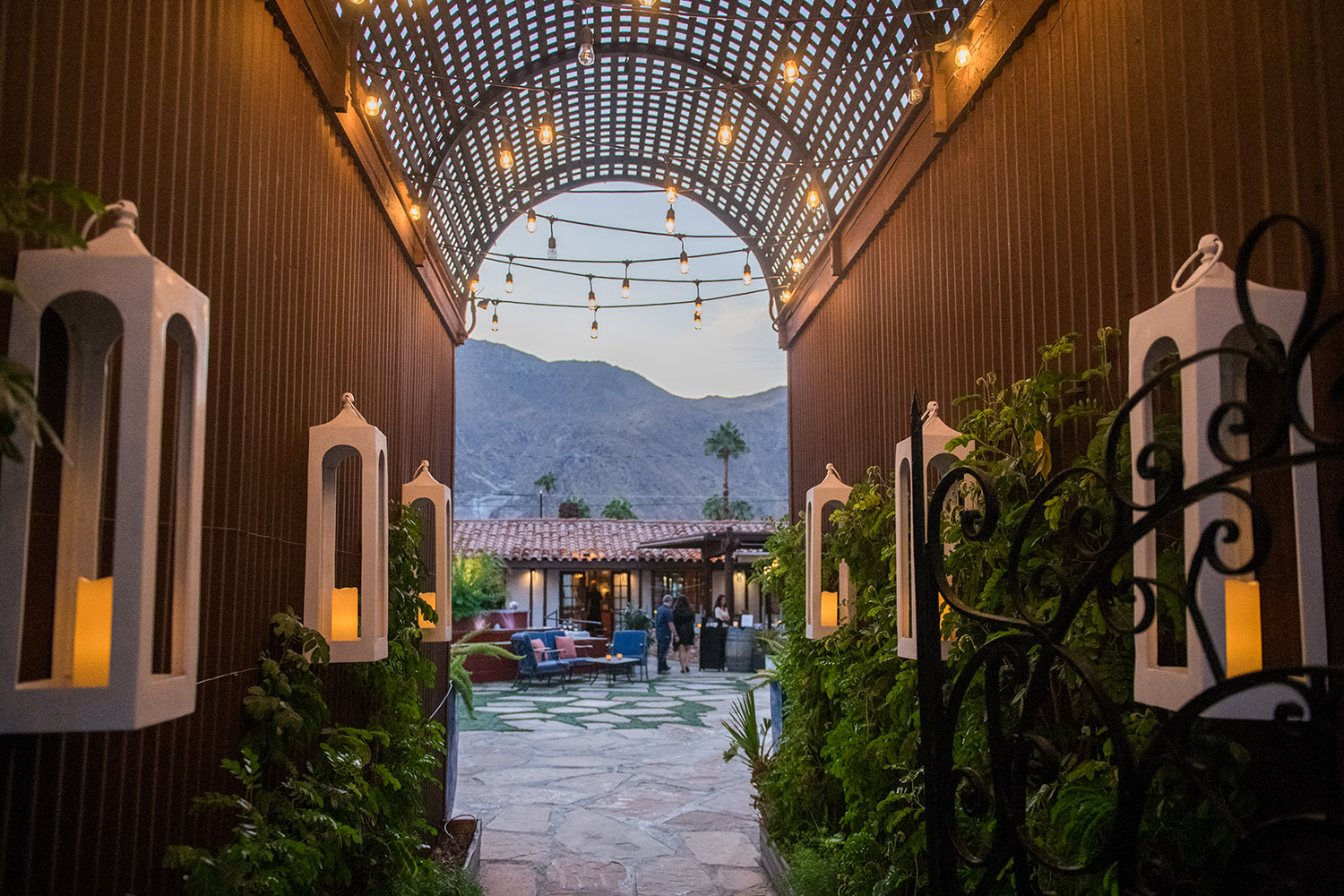 Copley's on Palm Canyon private dining 4