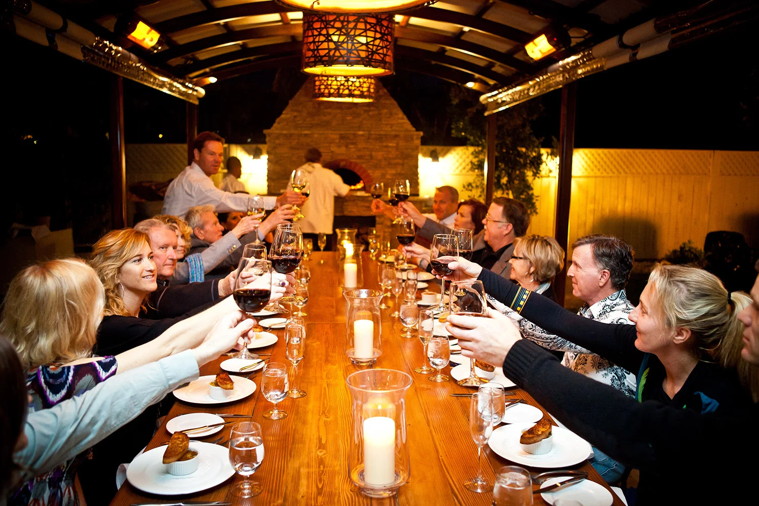 Copley's on Palm Canyon private dining 5