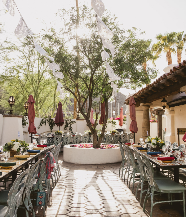 Main Patio at Las Casuelas Nuevas