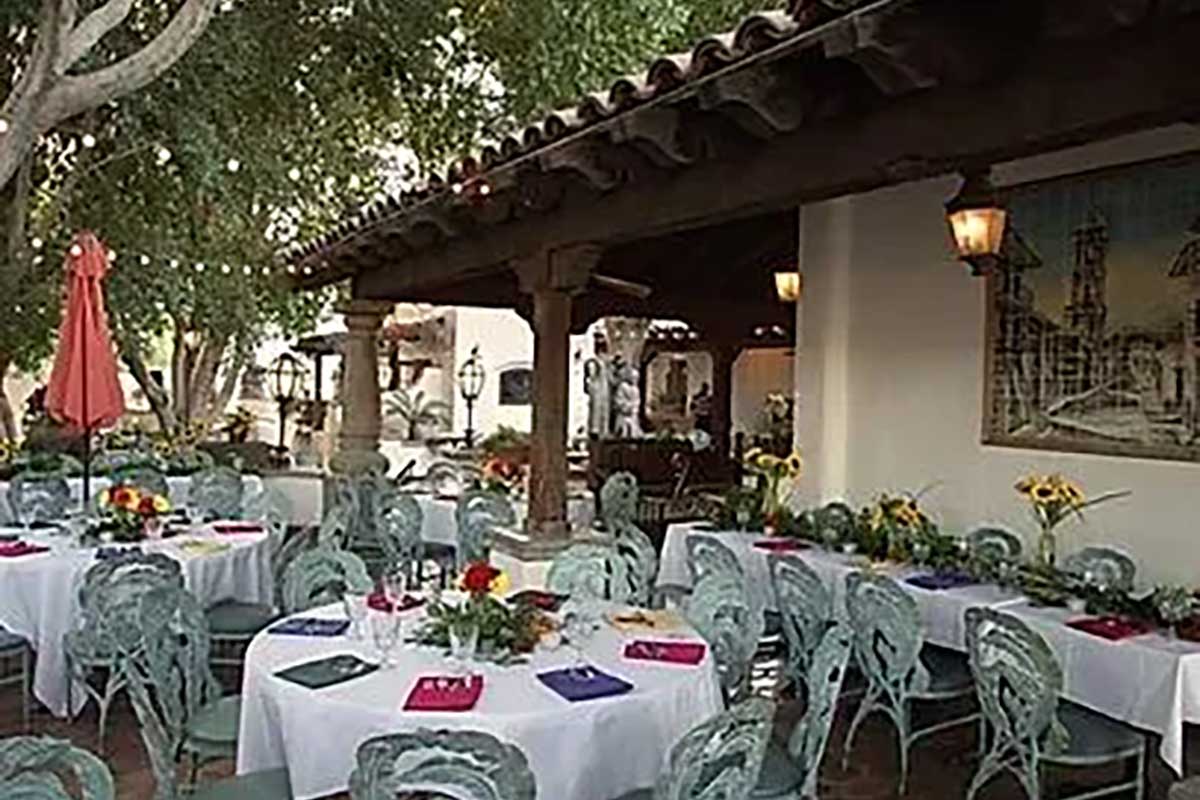 The 50s Patio at Las Casuelas Nuevas