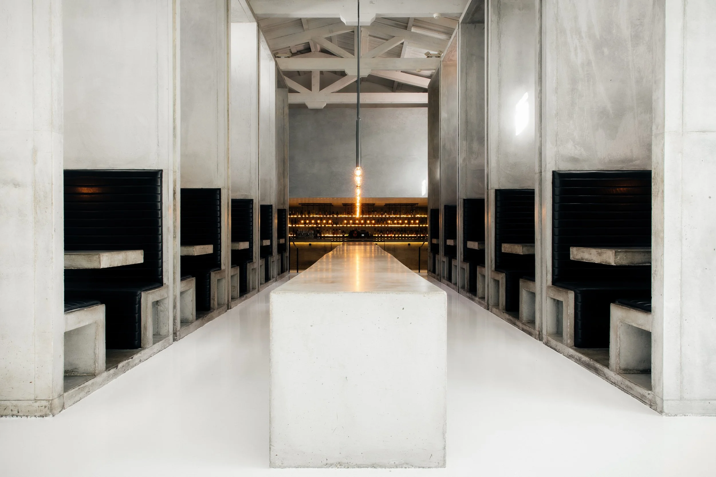 Private dining area at Workshop Kitchen & Bar