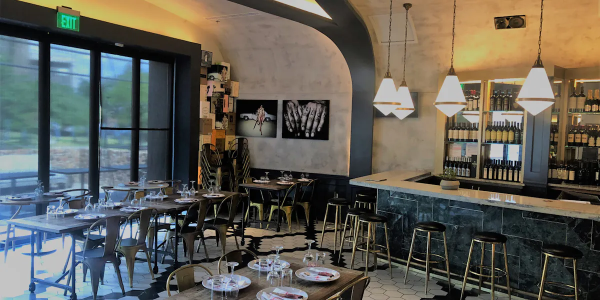 DeLucca Gaucho Pizza - Design District private dining 2