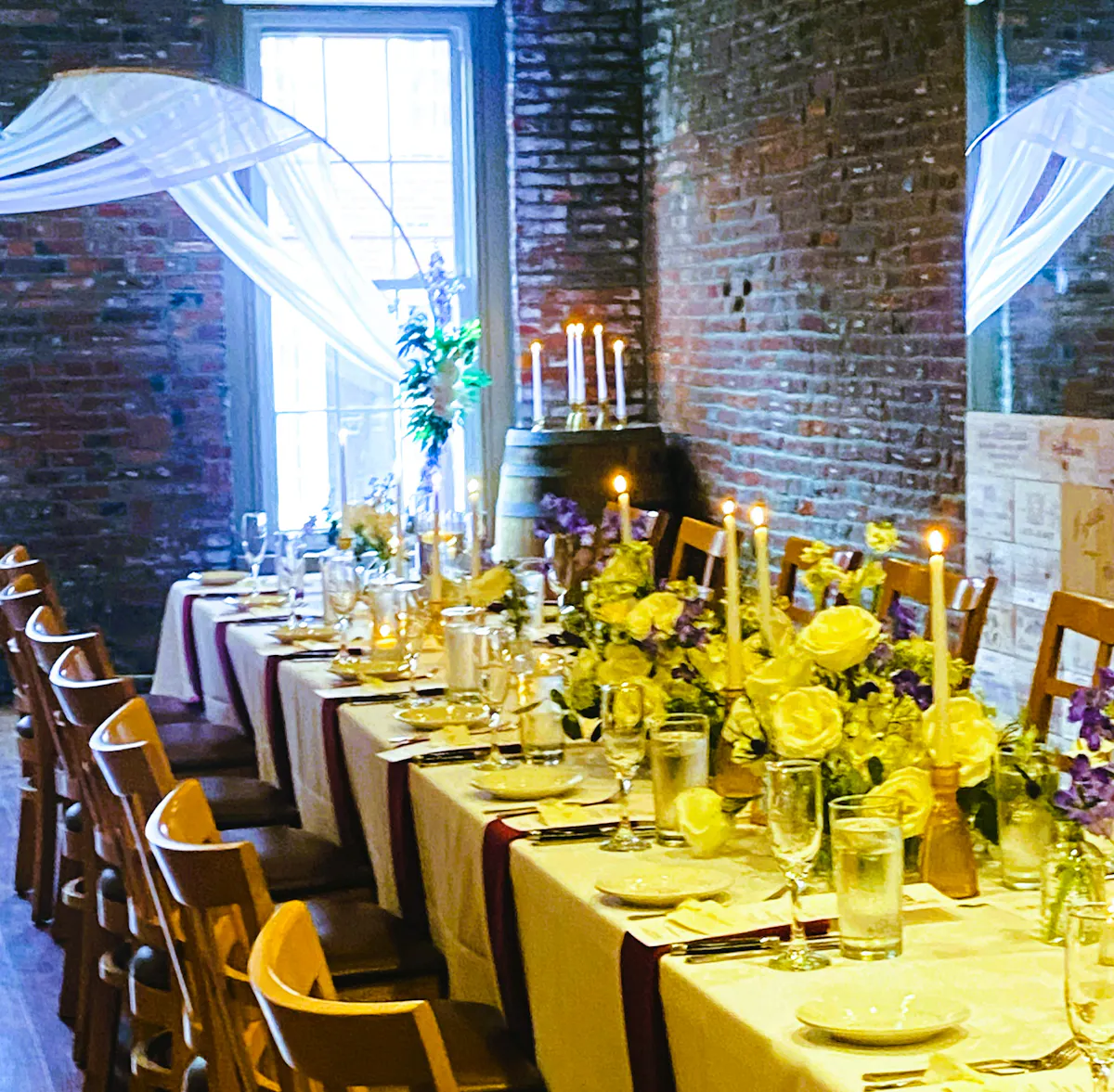 Bistro Romano private dining 2