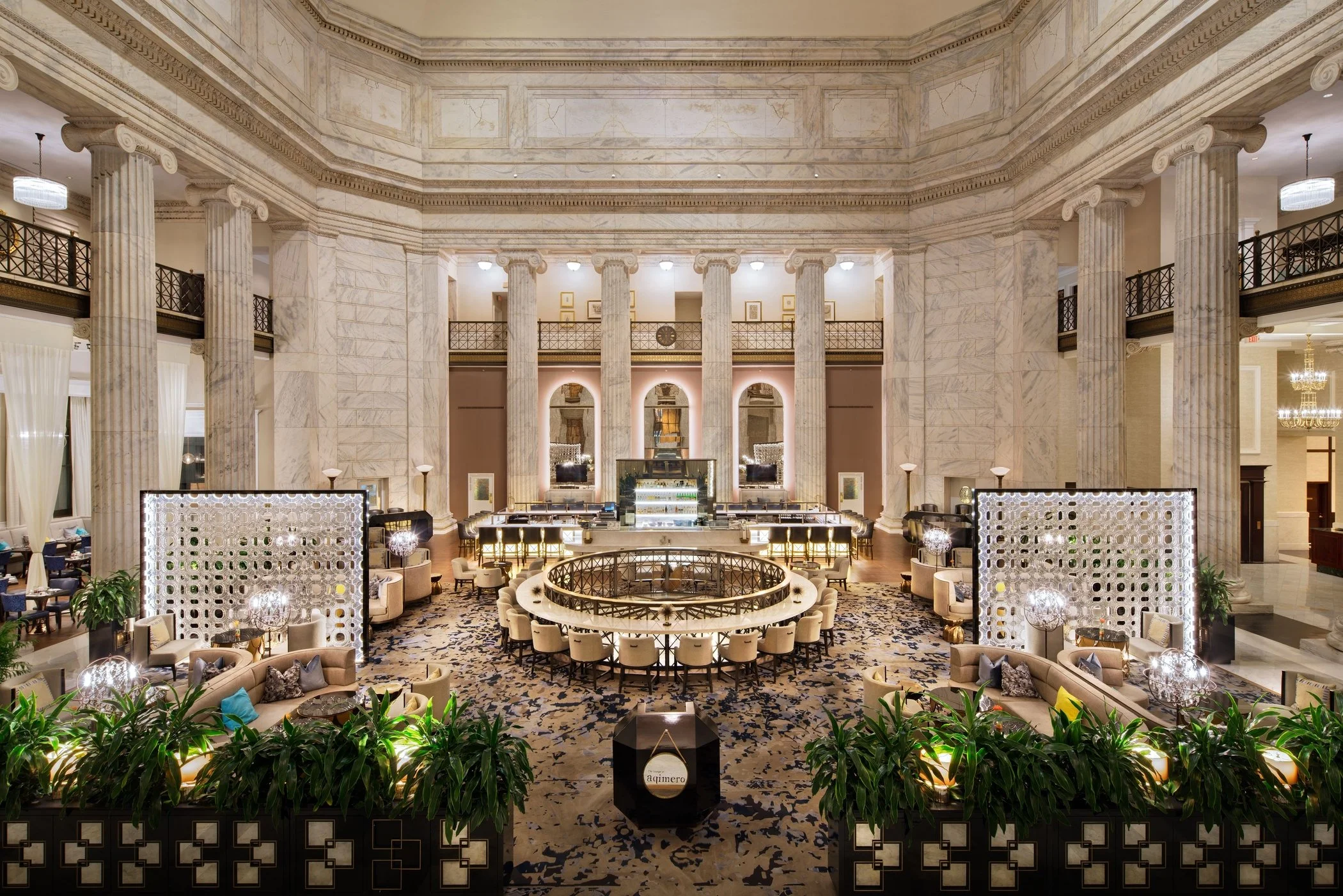 Lounge at Aqimero by Chef Richard Sandoval