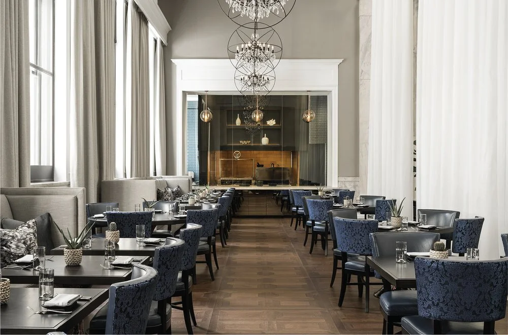 Main Dining Room at Aqimero by Chef Richard Sandoval