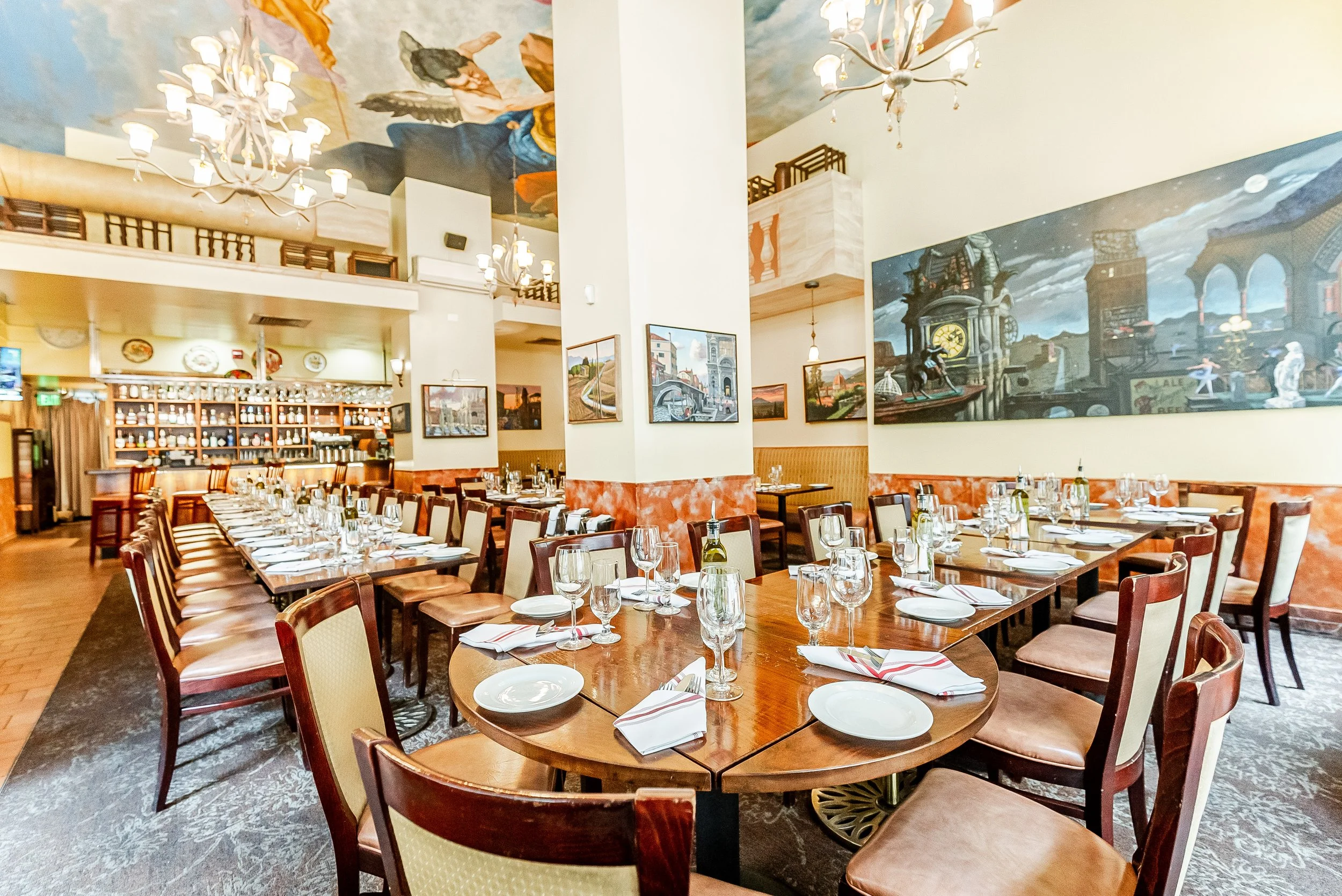 Dining area at Bellini