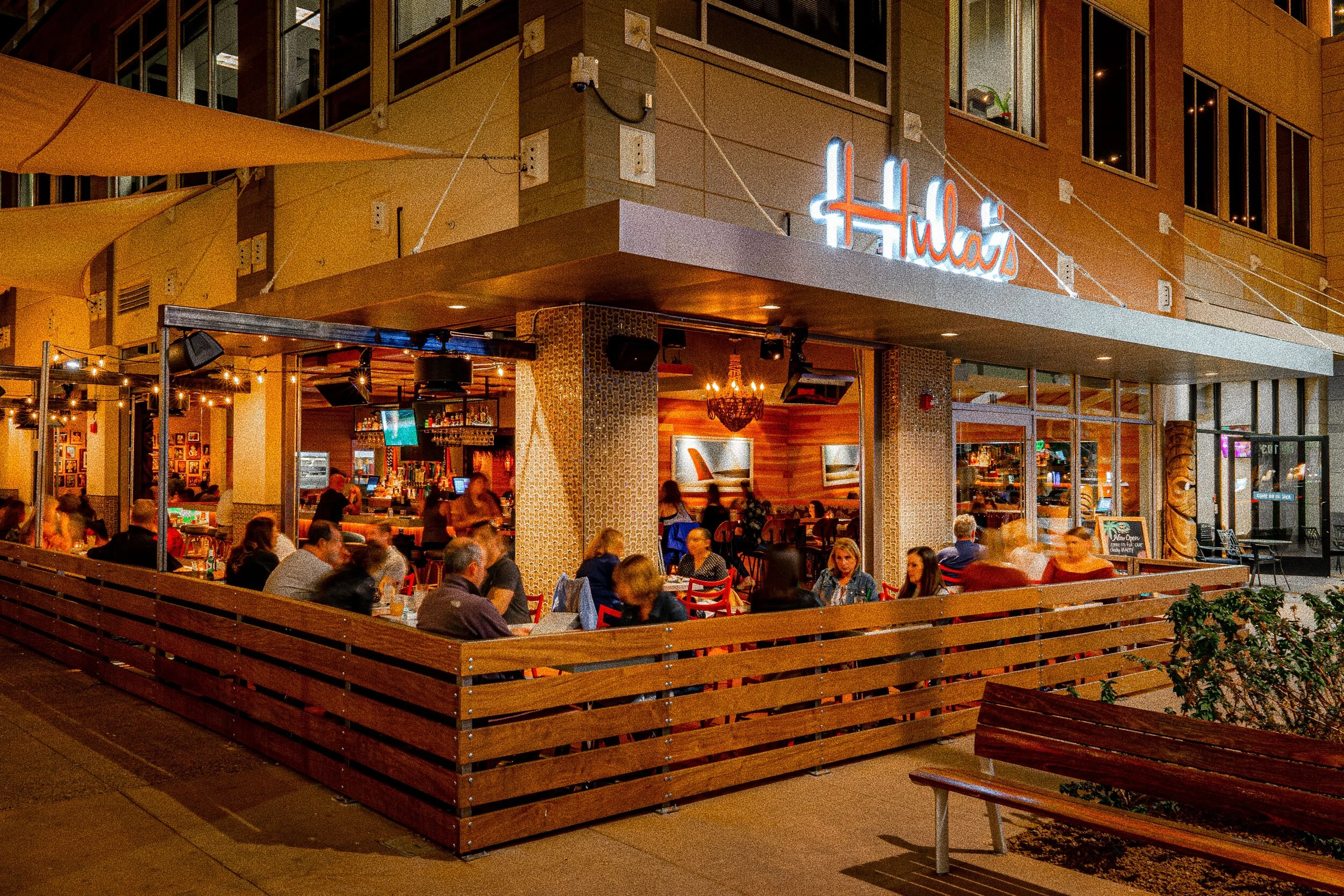 The Patio at Hula's Modern Tiki Uptown