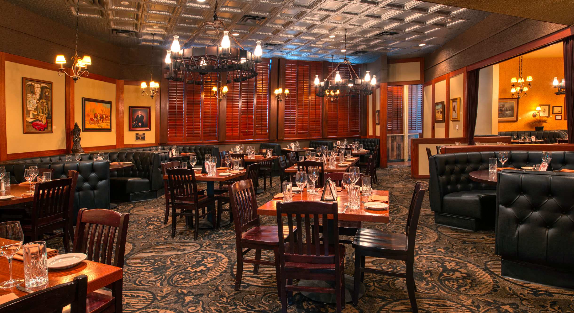 Cattleman’s Room at The Stockyards Steakhouse