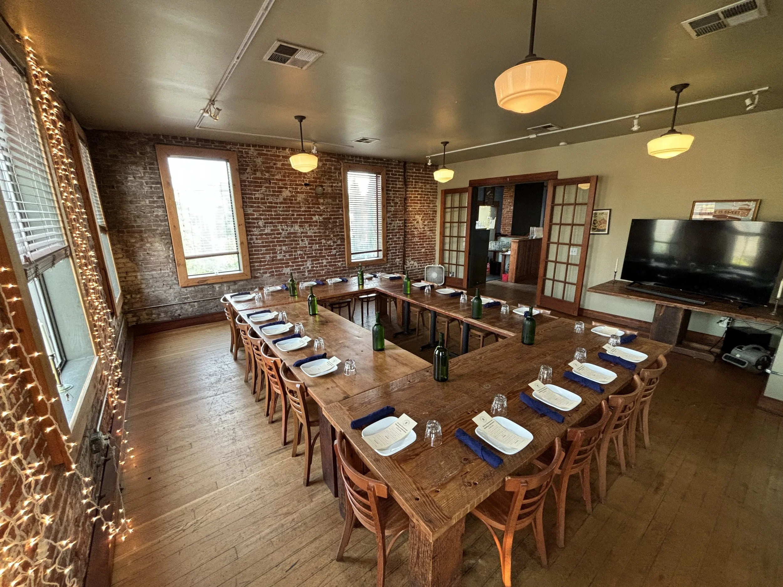 Firehouse Restaurant private dining 3