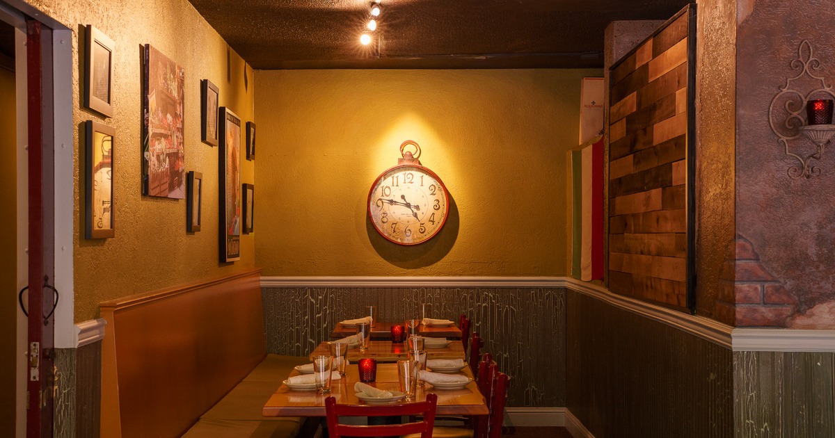 Private party or group reservation space at Gilda's