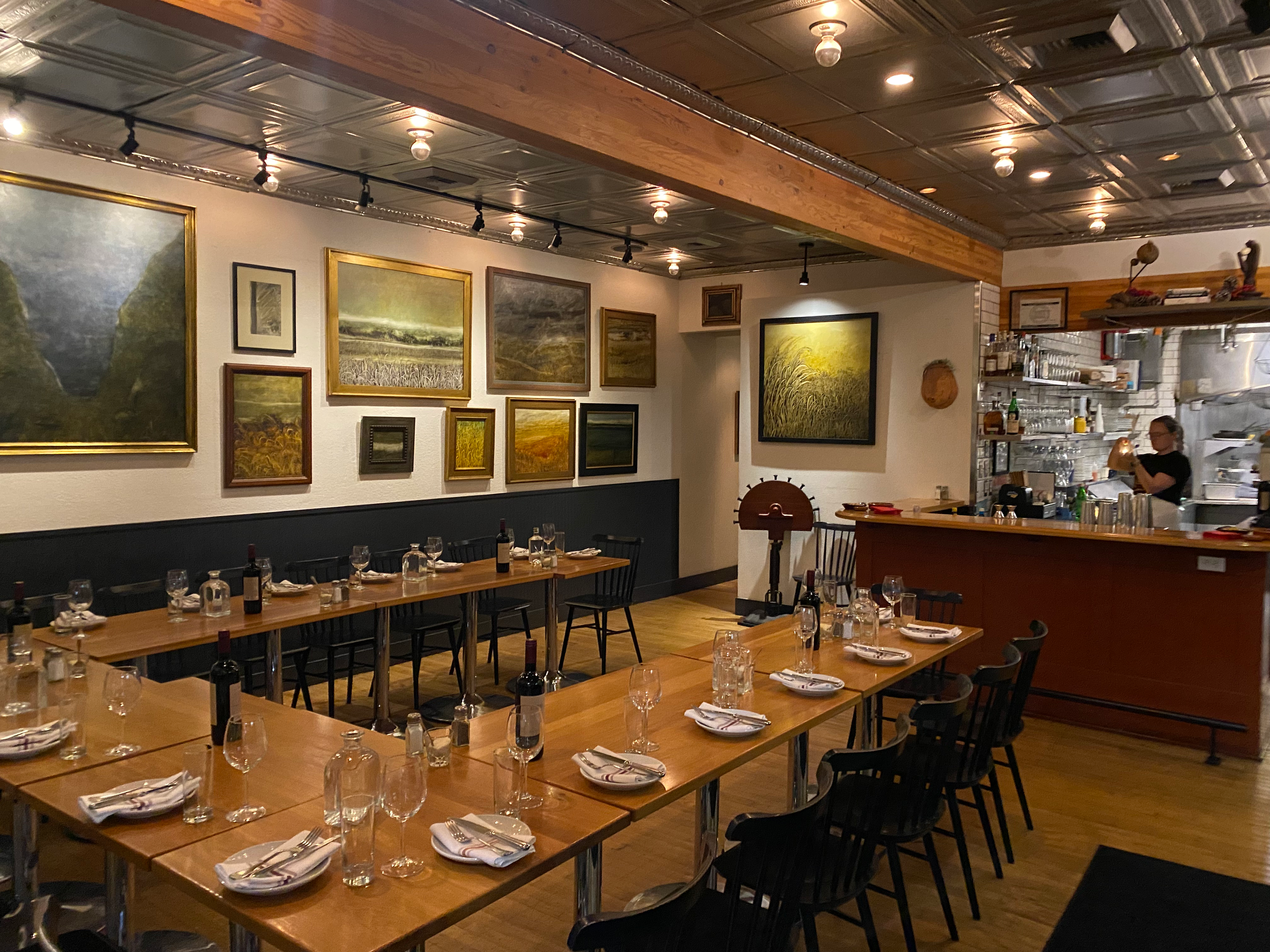 Beautiful open space at Fillmore Trattoria