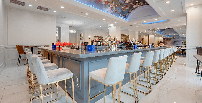 Full Bar Area at Fleur Providence