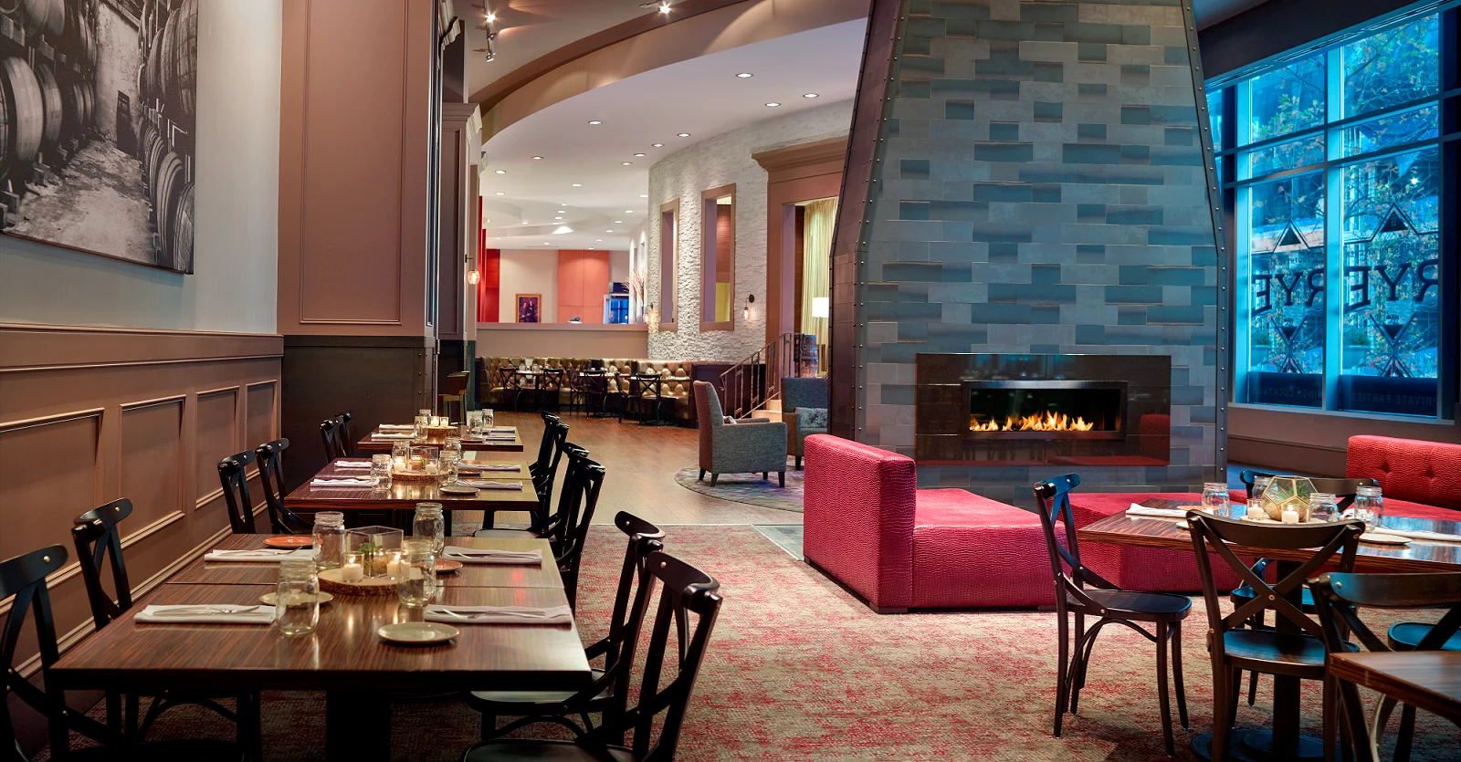Rye Bar and Southern Kitchen private dining 2