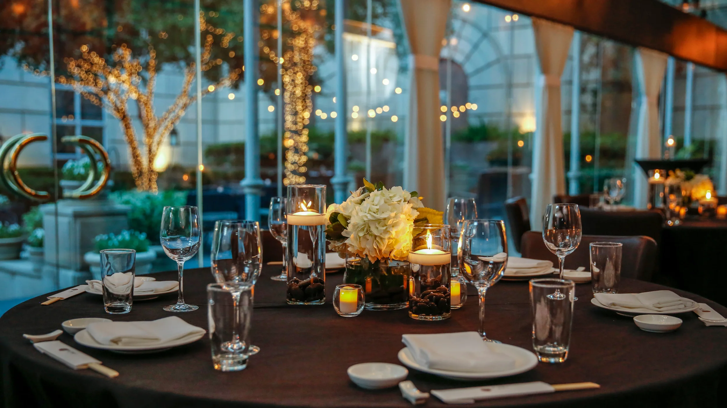 Courtyard at Nobu Dallas