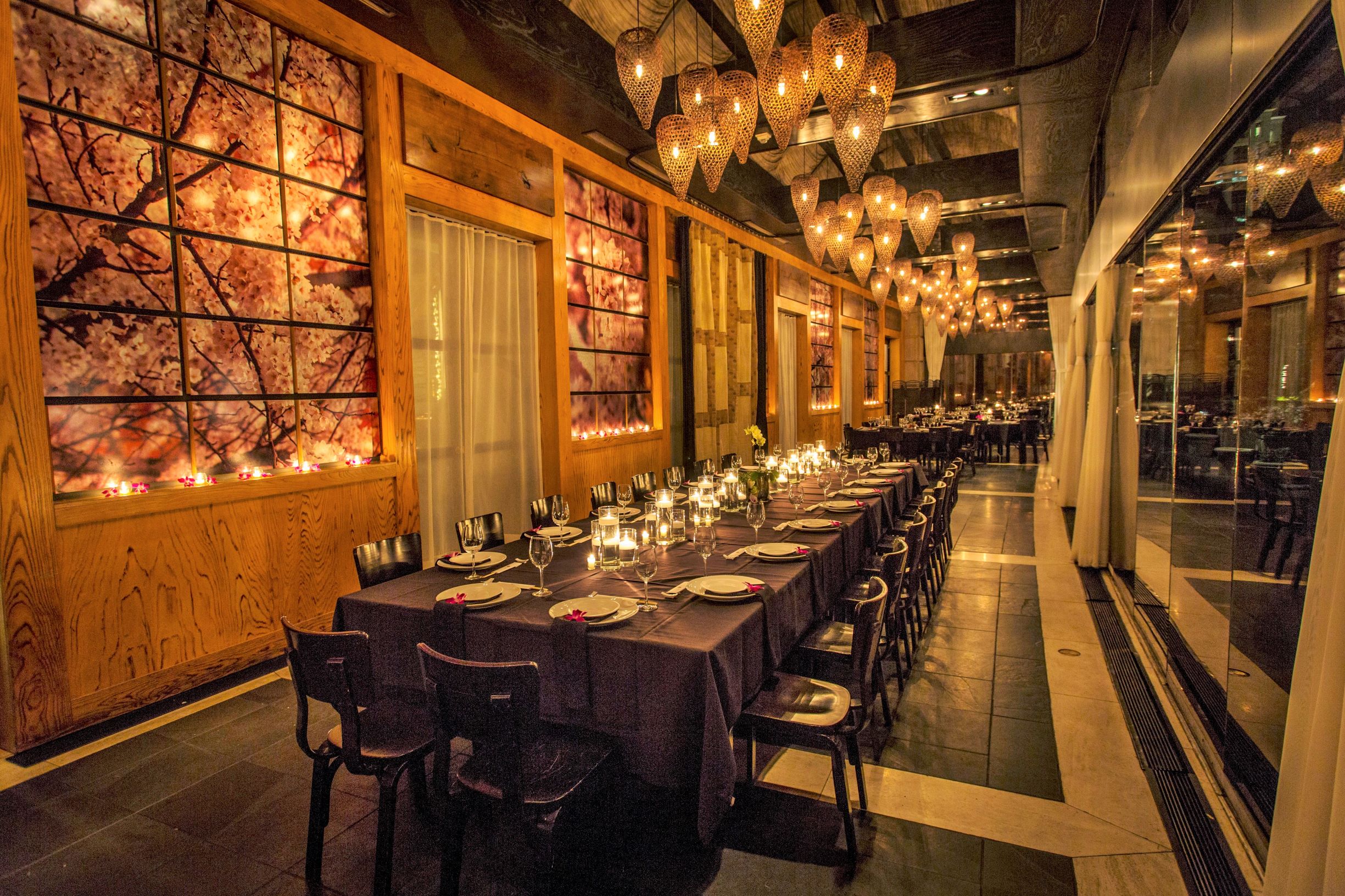 Full Skylight Room at Nobu Dallas
