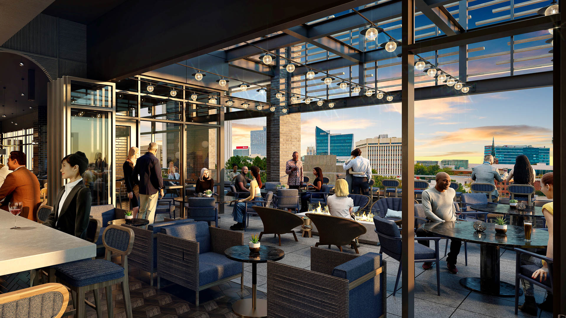 High Rail Raleigh private dining 3