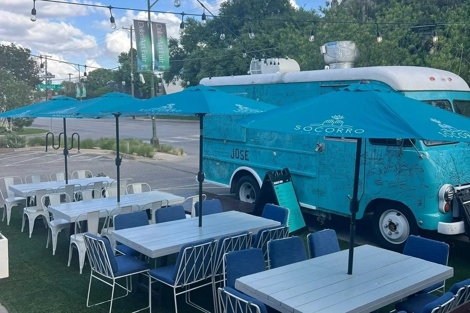 Taco Truck Patio at José