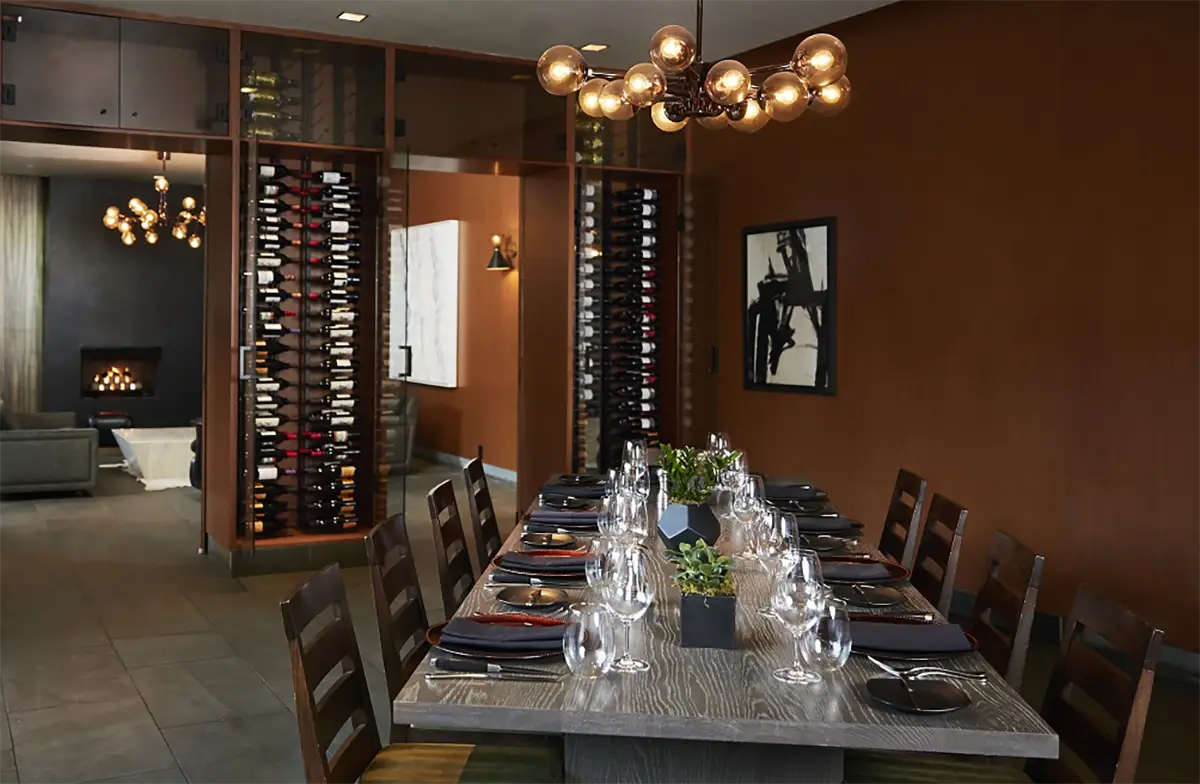 The Wine Room & Lounge at Knife Dallas