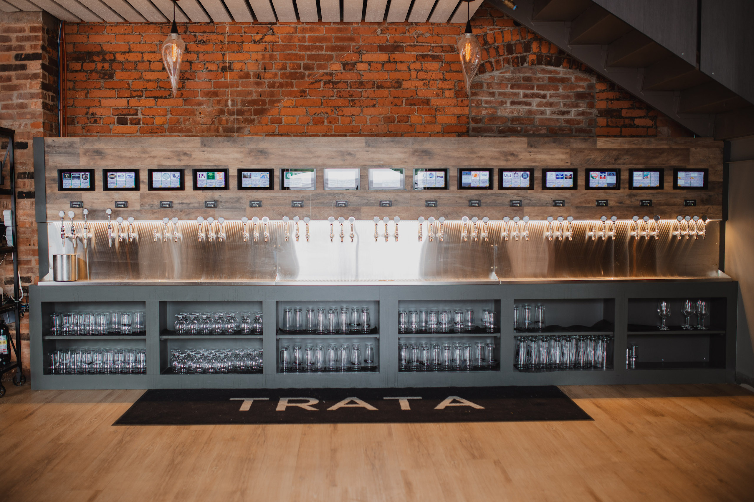 Beer Wall at Trata: The Restaurant At The Armory