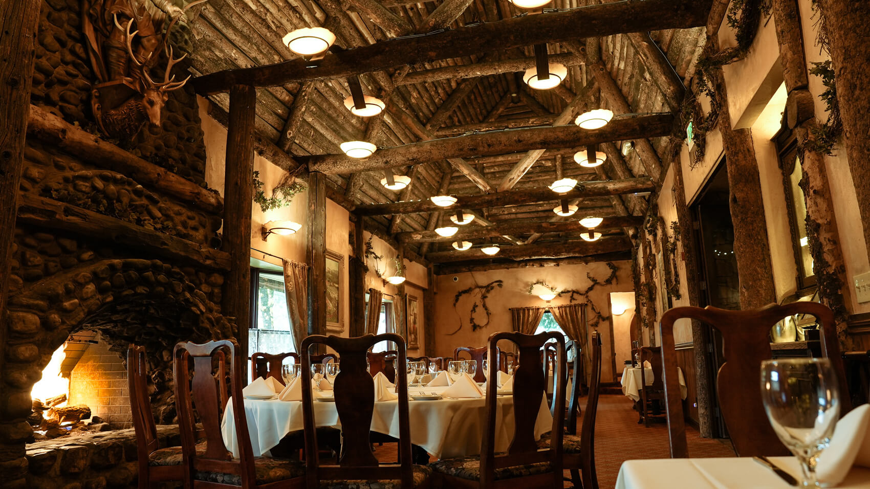 Log Room at Tuscany Restaurant