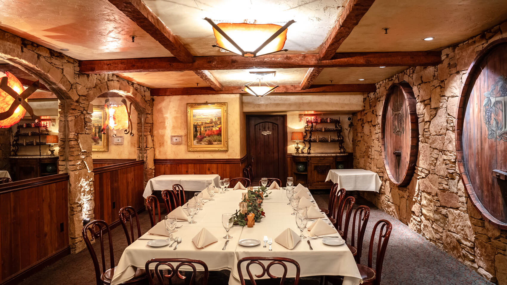Wine Cellar at Tuscany Restaurant