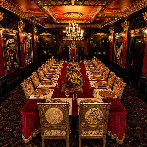 Prestige Showroom at Mystique Dining at Gardner Village