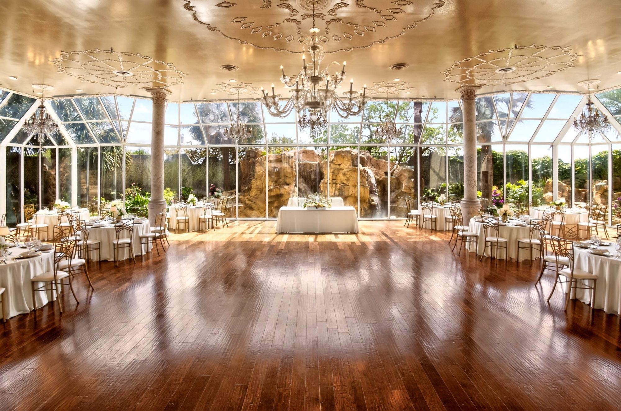 The Crystal Room at Old San Francisco Steak House