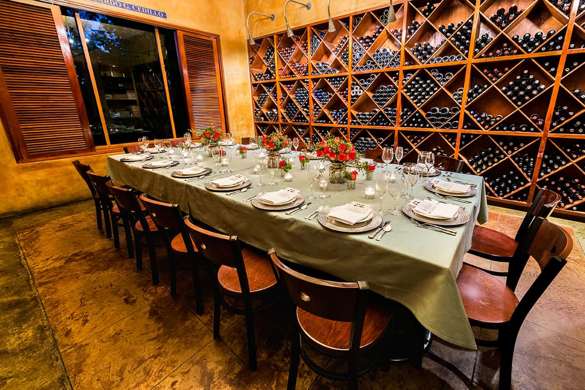 Wine Room at Paesanos Lincoln Heights