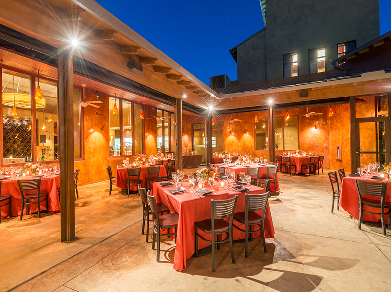 Patio at Paesanos 1604