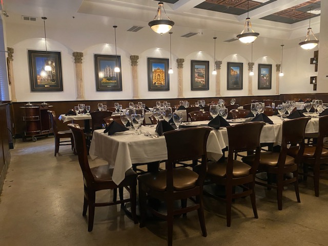 Scuzzi's 1604 private dining