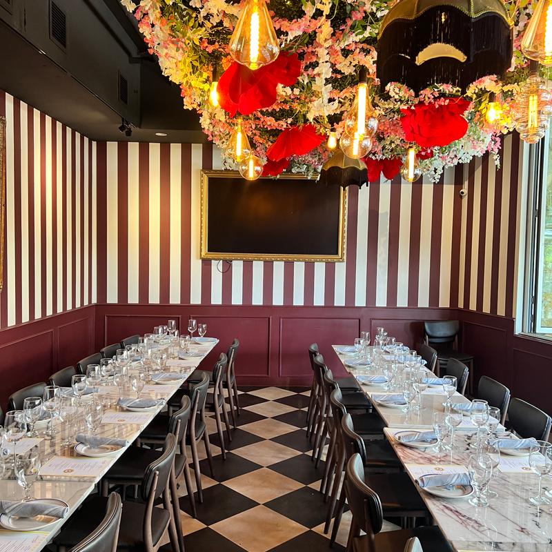 Piazza Private Room at Vincenzo Cucina and Lounge