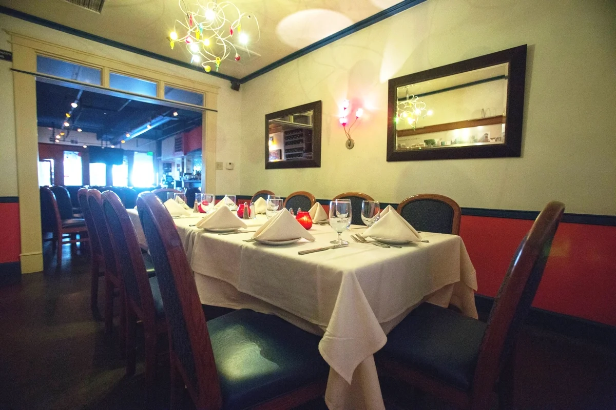 Private Back Room at Puerto La Boca