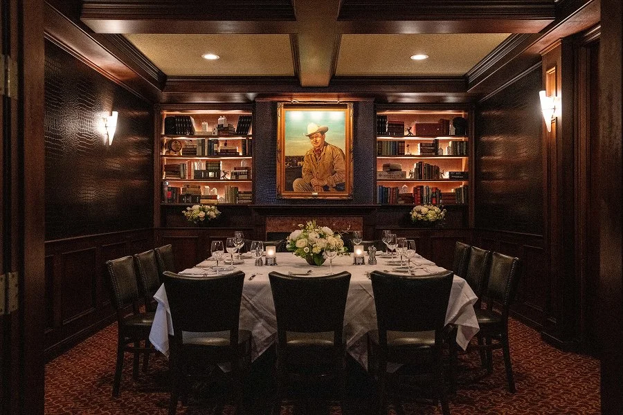 Harris' Restaurant private dining 5