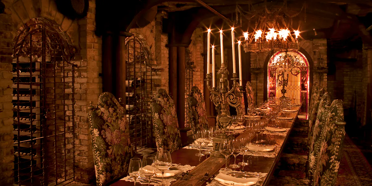 Upstairs Wine Cellar at The Sardine Factory