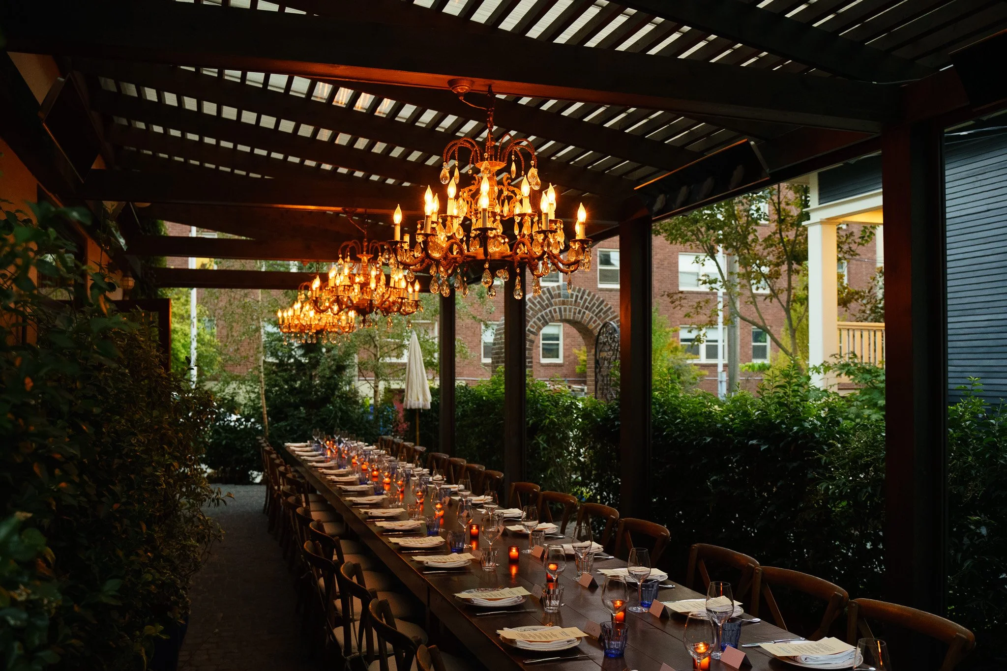 The Garden Terrace at Harry's Fine Foods