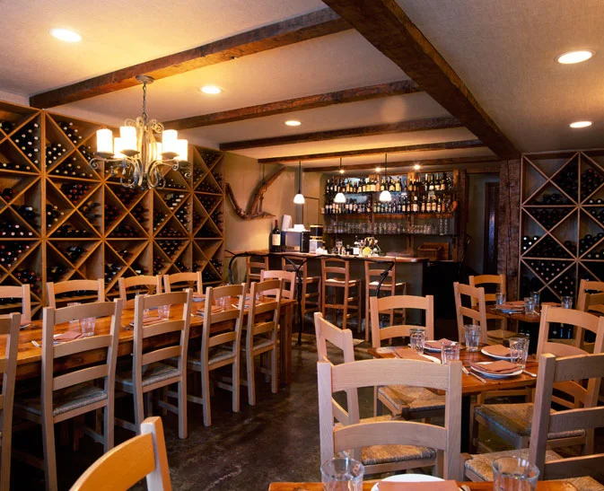 Wine Cellar Dining Room at The Harvest Vine